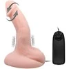 Baile Vibrators BAILE Realistinis silikoninis dildė su vibraciniu peniu