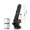 BASECOCK Remote Control Flexible Vibrating Model Juodas 19.5 cm TPE