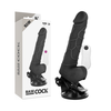 BASECOCK Remote Control Flexible Vibrating Model Juodas 19.5 cm TPE