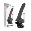 BASECOCK Remote Vibrating Model Juodas 19cm Flexible with Suction Cup