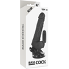 BASECOCK Juodas Vibrating Flexible Model 18.5cm Remote Control TPE