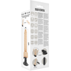 BASECOCK Remote Control Flexible Vibrating Model Flesh 18.5x4 cm TPE