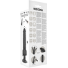 BASECOCK Juodas Vibrating Flexible Model 18.5cm Remote Control TPE