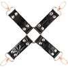 Begme Black Edition Begme Juodas Edition Vegan Leather Restraint Hogtie System