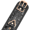 Begme Black Edition BEGME Juodas Edition Premium Ankle Cuffs Neoprene Lining Vegan Leather