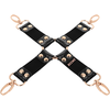 Begme Black Edition Begme Juodas Edition Vegan Leather Restraint Hogtie System