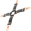 Begme Black Edition Begme Juodas Edition Vegan Leather Restraint Hogtie System