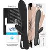 Brilly Glam Erik Dual Motor Silicone Vibrator Juodas USB, Remote Ready