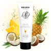 BRUMA Aloe Vera Sliding Gel Pina Colada Scent 100ml - Hydrating Vanduo-Based Formula