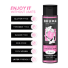 BRUMA Premium 3-in-1 Massage Oil Chewing Gum Scent 100 ml Vegan Formula