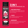 BRUMA Premium Massage Oil 3-in-1 Strawberry Warming Effect 100ml