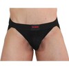 BURN Jock Shiny Juodas M - Modern Athletic Intimate Wear