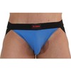 Mėlyna BURN Jockstrap Model 008 Mėlyna/Juodas - Breathable Comfort, Size M