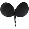 Bye Bra Bras Bye Bra Round Lace-it Adhesive Bra Interlaced Juodas Cup B - Strapless Support