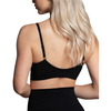 Bye Bra Bras Bye Bra Seamless Medium Control Bra Juodas Size L - Comfort Shapewear