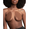 Bye Bra Breast Enhancer Lifting Pads D/F Brown - 3 Pairs Cotton Satin