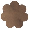 Bye Bra Breast Enhancer Lifting Pads D/F Brown - 3 Pairs Cotton Satin