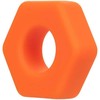 Oranžinis CalExotics Alpha Prolong Liquid Silicone Hexagonal Ring Oranžinis 2 cm