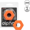 Oranžinis CalExotics Alpha Prolong Liquid Silicone Hexagonal Ring Oranžinis 2 cm
