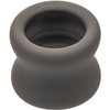 CalExotics Alpha Liquid Silicone Juodas Anatomical Support Ring 3.75 cm