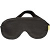 CalExotics Boundless Blackout Adjustable Eye Mask - Vegan Leather, Juodas