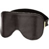 CalExotics Boundless Blackout Adjustable Eye Mask - Vegan Leather, Juodas