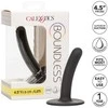 CalExotics Boundless Slim Silicone Probe 11.5 cm Suction Cup Juodas
