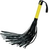 CalExotics Boundless Flogger Vegan Leather Hand Whip 69cm Juodas