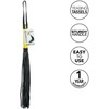 CalExotics Boundless Flogger Vegan Leather Hand Whip 69cm Juodas
