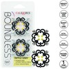 CalExotics Boundless Adjustable Nipple Grips - 4-Point Metal Clamps, 2 pcs