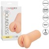 CalExotics Boundless Vulva Intimate Device Light Skin 14cm TPE Atsparus vandeniui