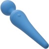 Mėlyna CalExotics Couture Collection Wand Kit Mėlyna - 10-Speed Silicone Massager