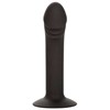 CalExotics Silicone Curved Intimate Device with Suction Base, Juodas
