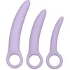 CalExotics Dr. Laura Berman Alena Silicone Dilator Set, 3 Sizes