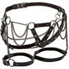 CalExotics Euphoria Plus Size Premium Thigh Harness with Chains