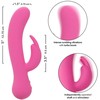 CalExotics First Time Rechargeable Dual-Action Silicone Device Rožinė 21cm