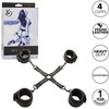 CalExotics Nocturnal Adjustable Hog Tie Connector, Juodas, Universal Fit