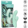CalExotics Pacifica Fiji Dual Motor G-Spot Stimulator Aqua Silicone
