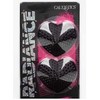 CalExotics Radiance Heart Gem Shields Reusable Adhesive - Sidabrinis Glitter