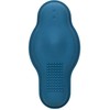 Mėlyna CalExotics Dual Rider Mėlyna - Dual-Motor Remote Massager, 12 Modes, Atsparus vandeniui