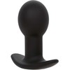 CalExotics Rock Bottom Silicone Juodas Vibrating Plug 10 Modes USB Rechargeable