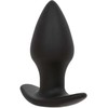 CalExotics Rock Bottom Silicone Intimate Plug 10 Vibrations Juodas