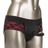 CalExotics Scandal L/XL Harness Panty Set with Silicone Attachment