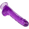 CalExotics Size Queen Intimate Machine Violetinė 25.5 cm Flexible TPR