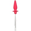 Rožinė CalExotics Southern Lights Light-Up Silicone Plug 10 Modes Rožinė