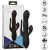CalExotics Triple Euphoria Juodas Multi-Action Intimate Device 14 cm