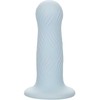 CalExotics Wave Rider Foam Intimate Plug Mėlyna Silicone Flexible Base