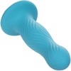 CalExotics Wave Rider Swell Mėlyna Anal Plug Liquid Silicone 12 cm