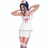 Chilirose Costumes Chilirose CR 4160 Elegant Nurse Costume Set S/M with Accessories