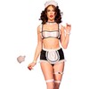 Chilirose Costumes Chilirose CR 4846 Maid Costume S/M - Complete Set with Accessories